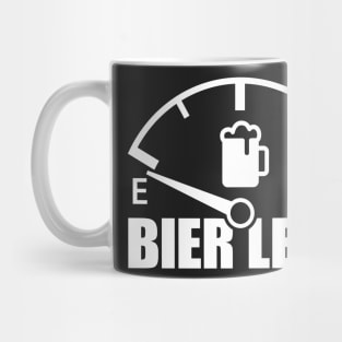 Beer empty speedometer (white) Mug